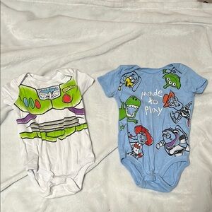 Toy Story Baby Onesies Set